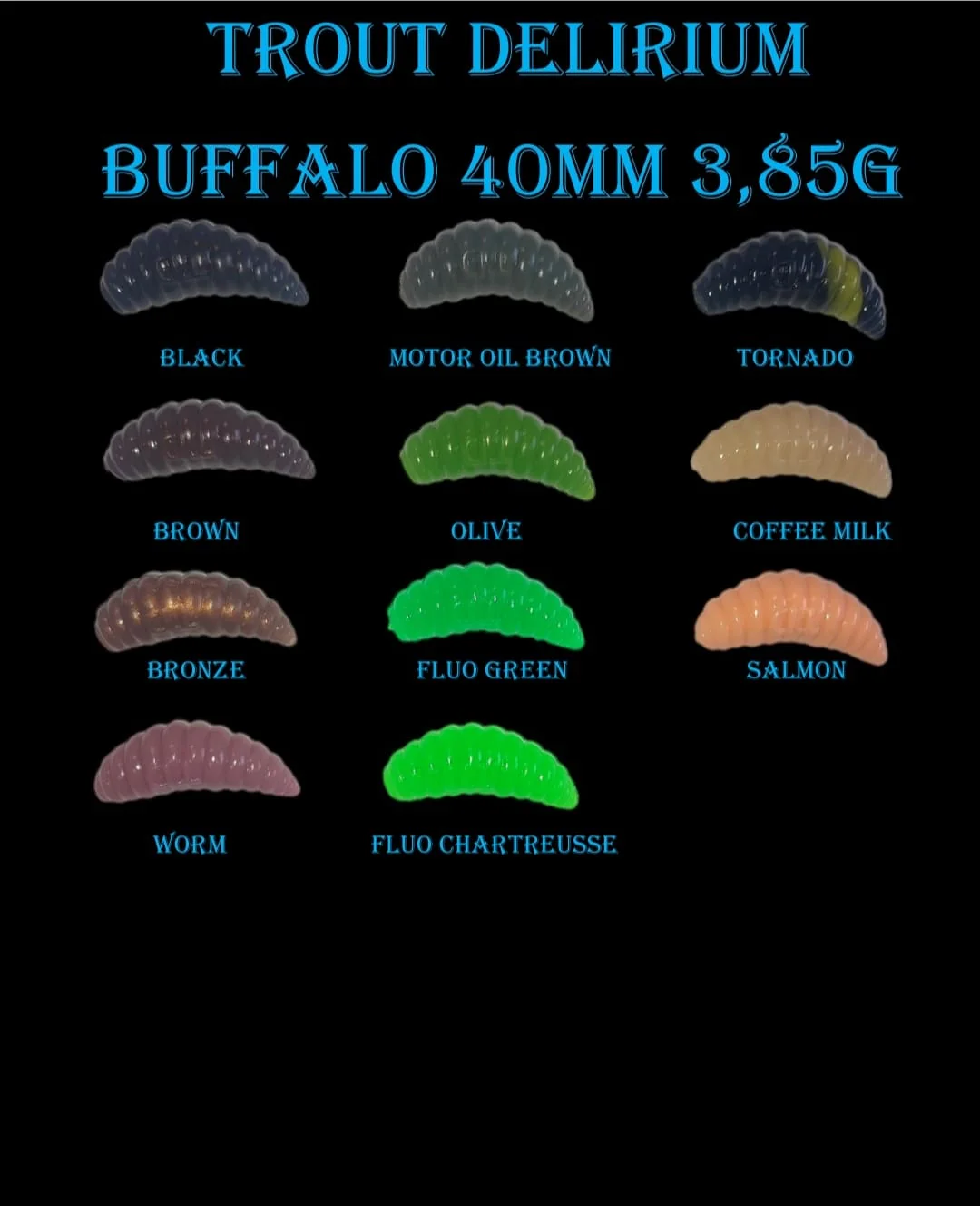 BUFFALO PEARL WHITE (PW) 40mm 3,85g