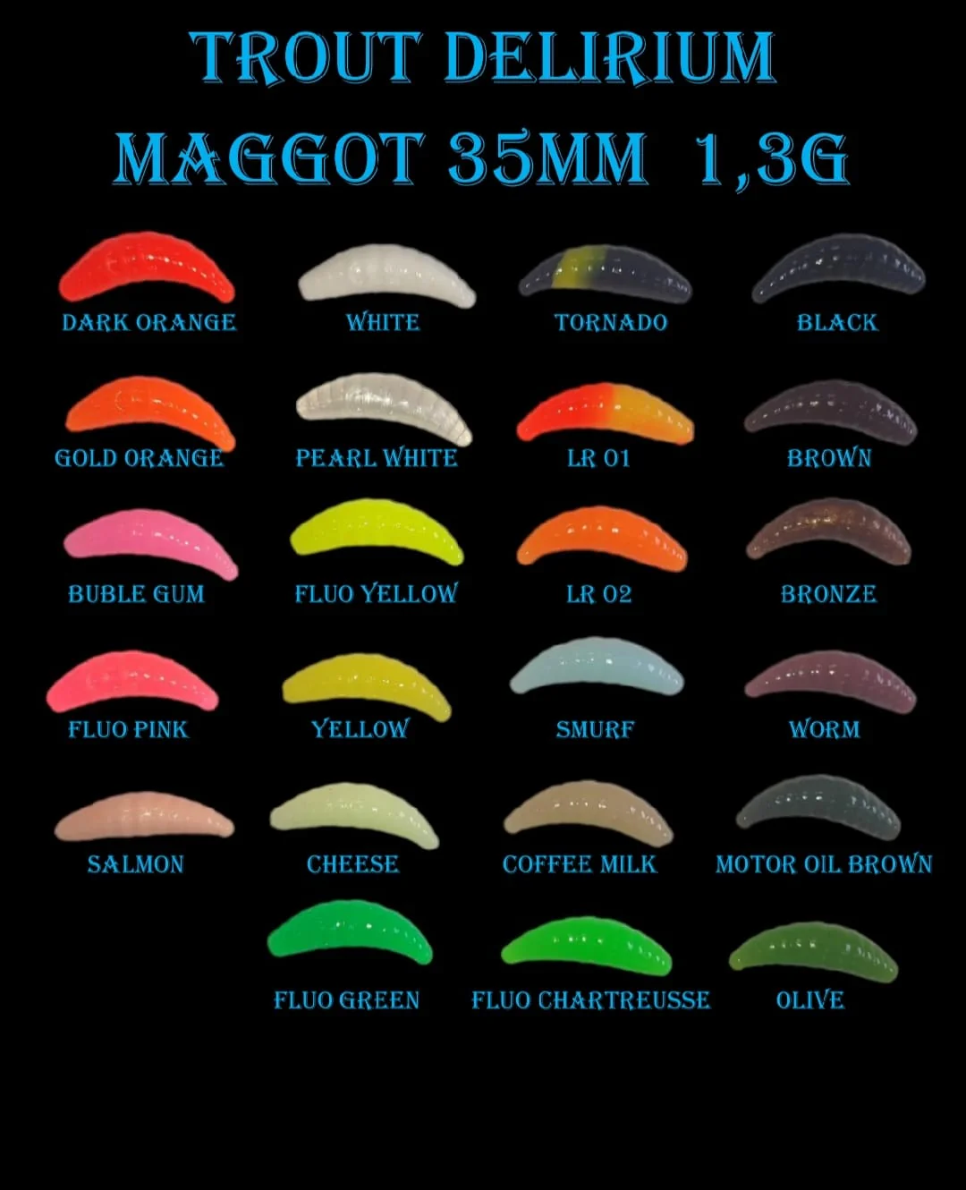Maggot TnB (TnB)  40mm 2,15g