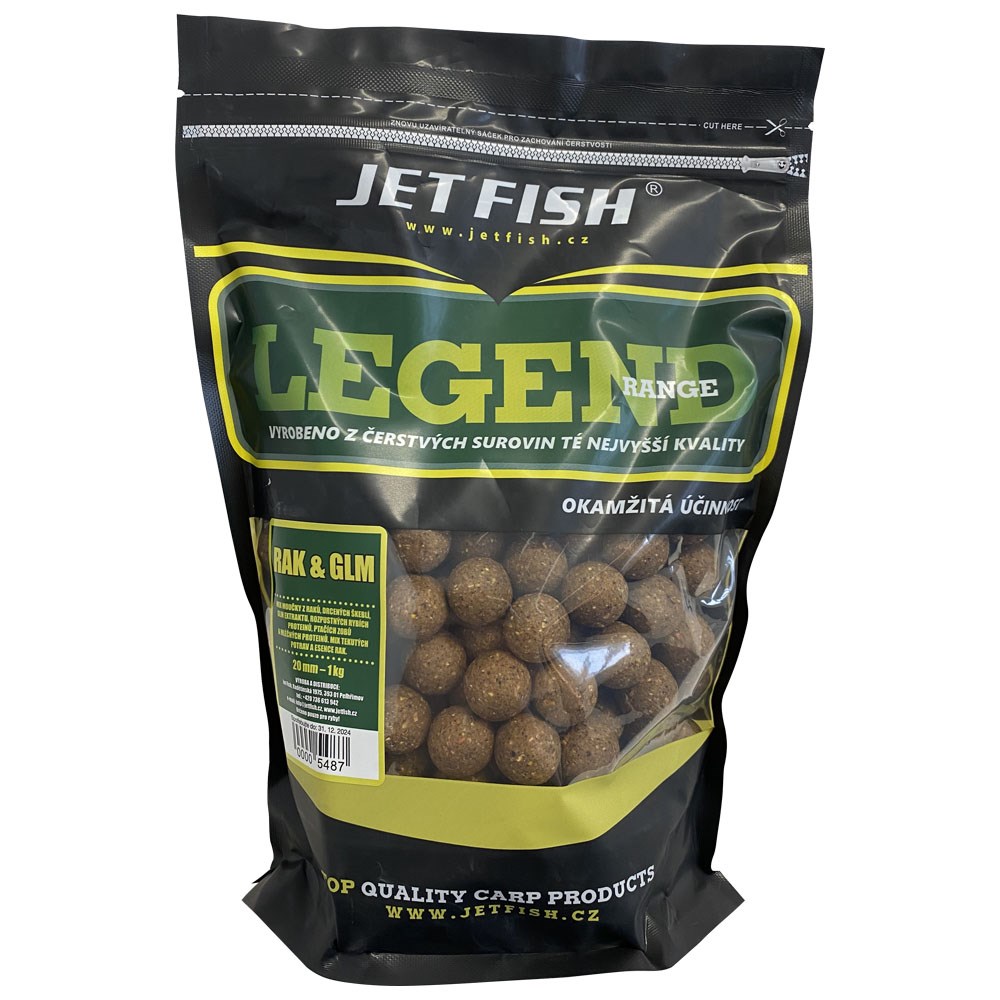 Jet Fish boilies legend Rak & Glm 3kg 