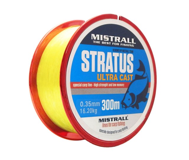 Mistrall Stratus Ultra cast 300m fluo žltá - VIAC VARIANT