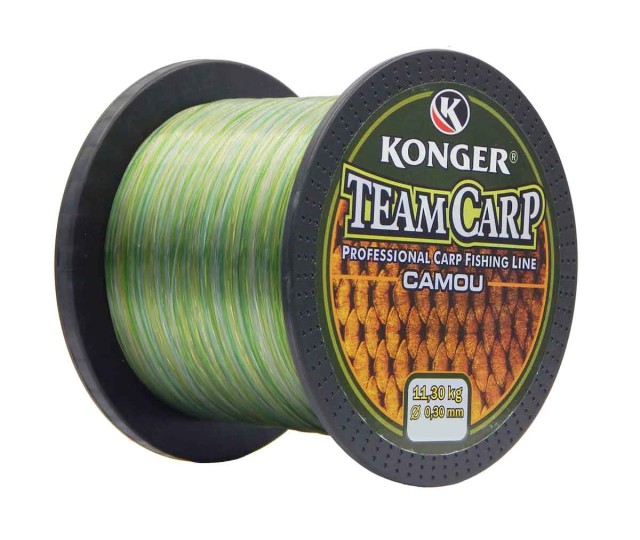 KONGER TEAM CARP CAMOU 0,25MM 3000M