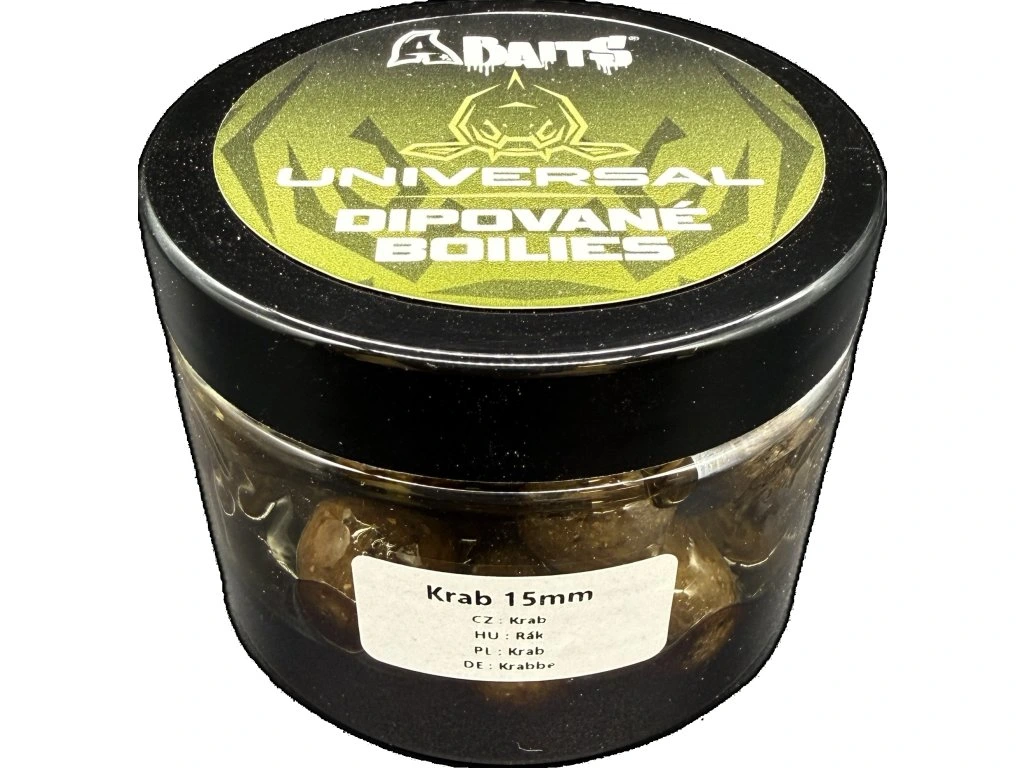 Dipované boilies Universal Krab 15mm/ 20mm/ 24mm
