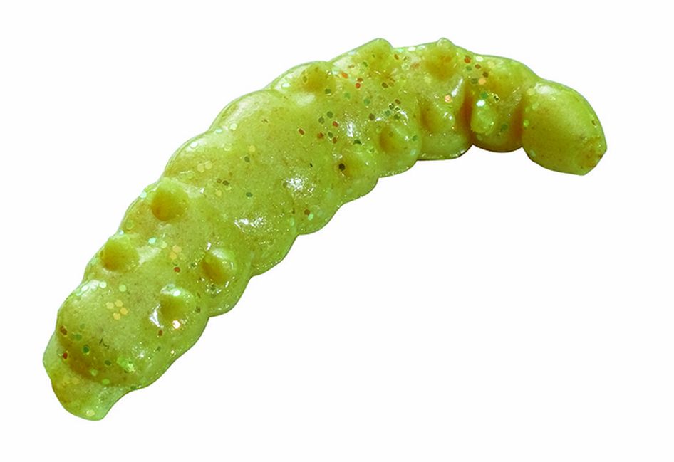 PWRBT OSIE LARVY 2,5cm ŽLTÁ+GLITER 55ks