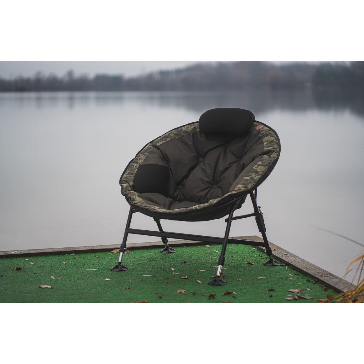 Giants fishing Sedačka Moon Chair Deluxe + prepravná taška