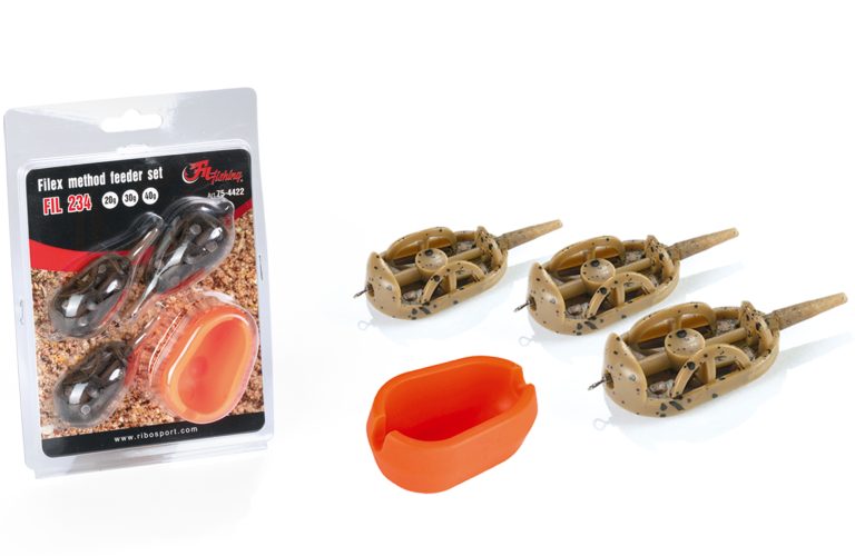 SET 3x krmítko + plnička  Method Feeder SET FIL 456