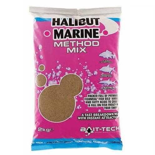 Bait-Tech kŕmičková zmes Halibut Marine Method Mix 2 kg