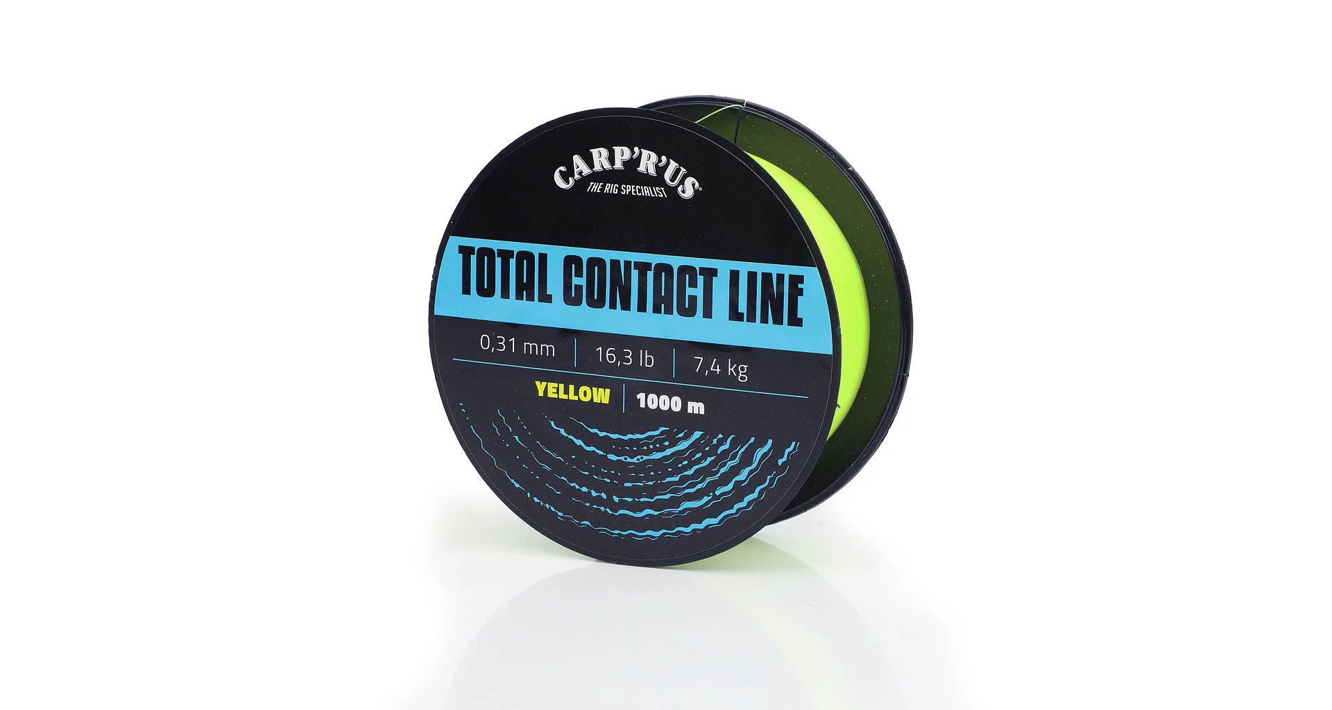 Carp´R´Us Vlasec Total Contact Line Yellow 1000m