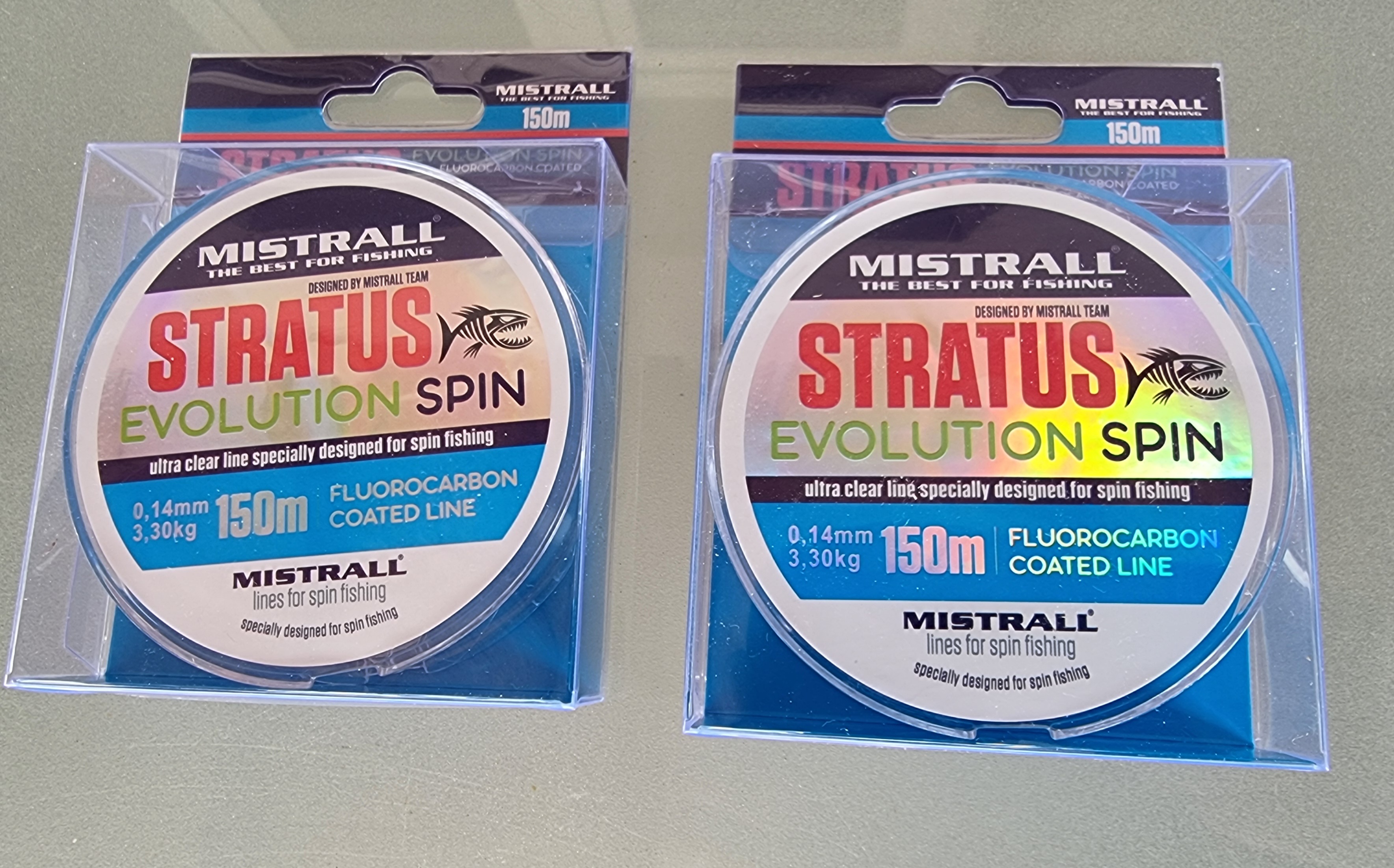 STRATUS EVOLUTION SPIN 0,14MM 150M TRANSPARENT