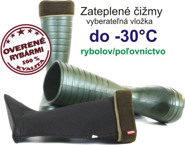 Čižmy Grenlander do -30° zelené