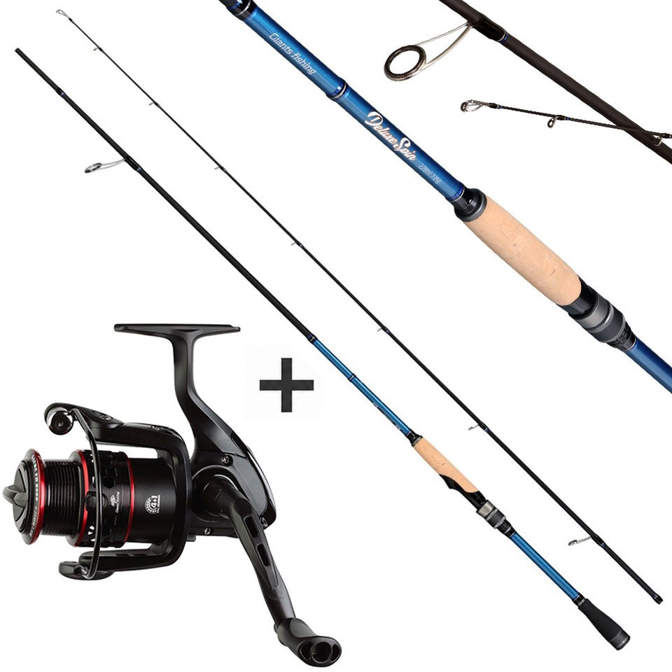 Prut Deluxe Spin 2,12m 7-25g + Naviják Gaube FD 3000
