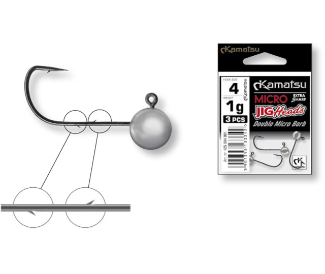 Kamatsu Jig micro special v6 1gr 3ks/bal