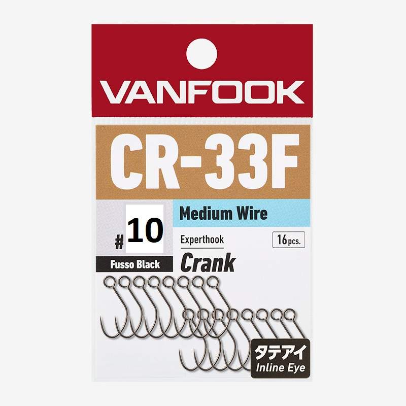 CR 33F #10 Expert Hook Crank balenie 16ks