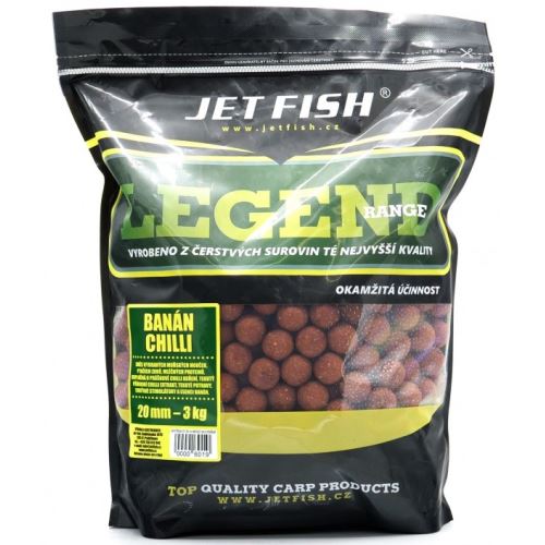 Jet Fish boilies legend Banán/Chilli 3kg