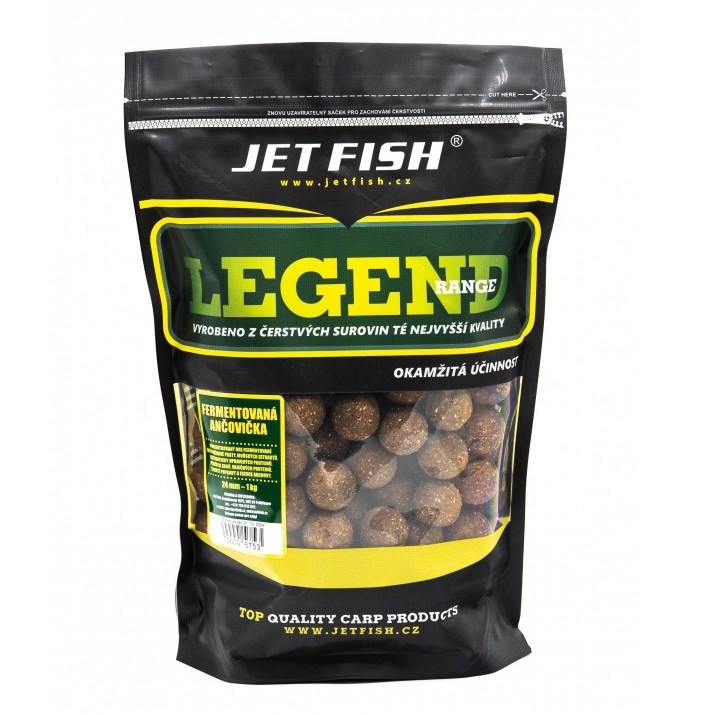 Jet Fish boilies legend Fermentovaná ančovička 1kg
