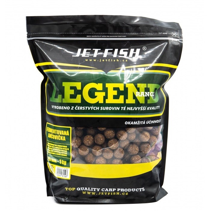 Jet Fish boilies legend Fermentovaná ančovička 3kg
