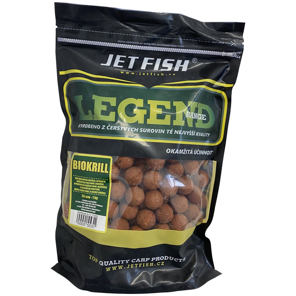 Jet Fish boilies legend Biokrill 1kg