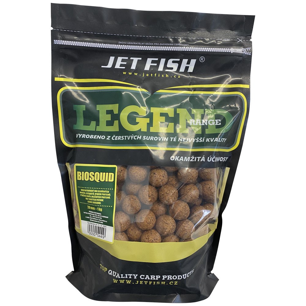 Jet Fish boilies legend Biosquid 1kg