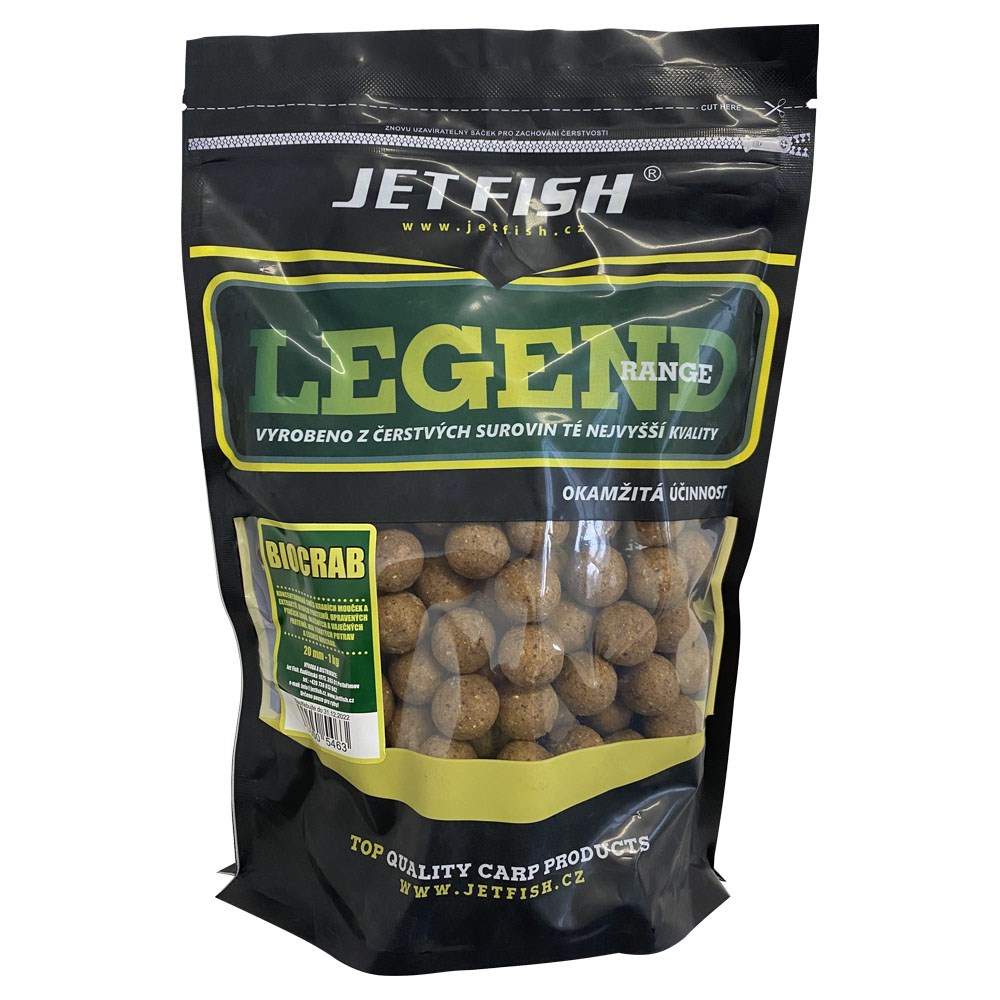 Jet Fish boilies legend Biocrab 1kg
