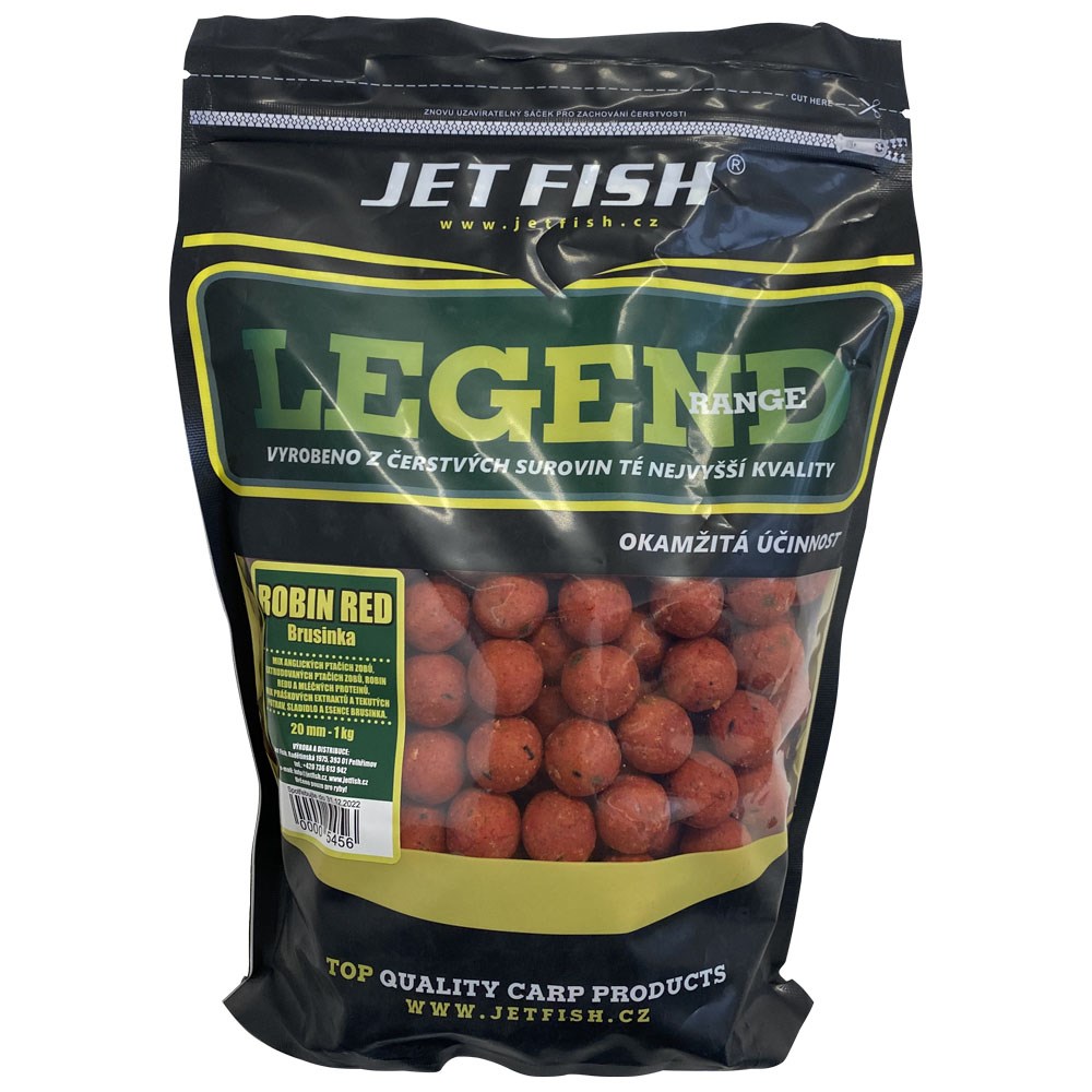 Jet Fish boilies legend Robin Red Brusinka 1kg
